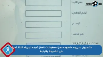 «تسجيل سريع» منظومة حجز اسطوانات الغاز شركة البريقة 2025 تعرف على الشروط والرابط